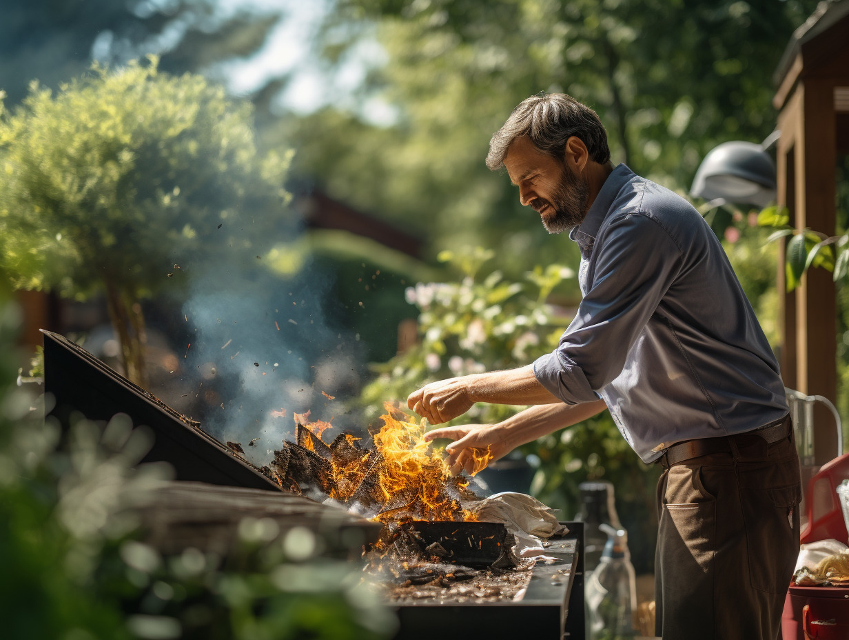 feu de jardin