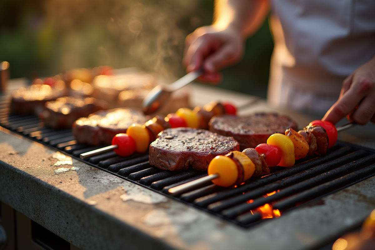 barbecue béton