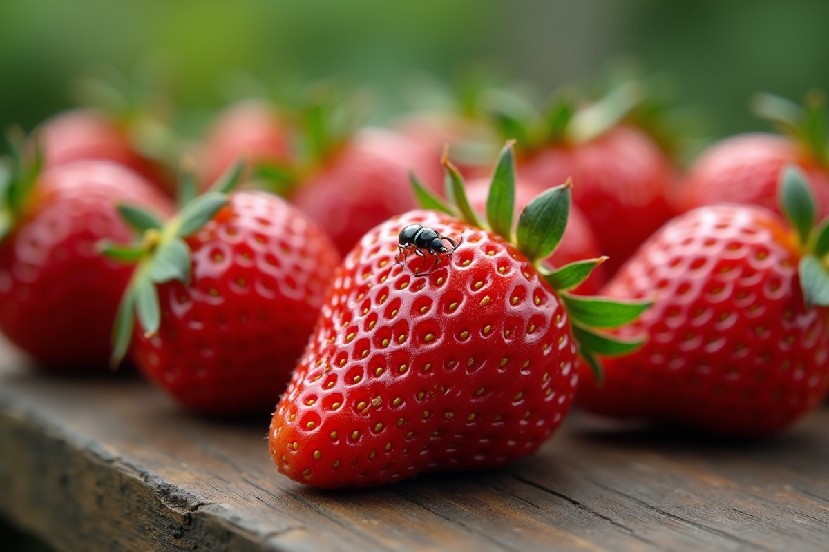fraise ravageurs