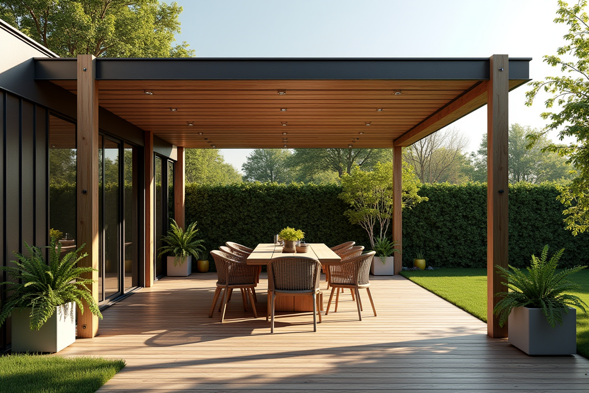 pergola maison