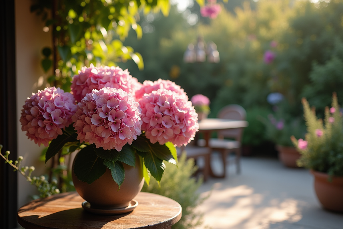 hortensia ombre